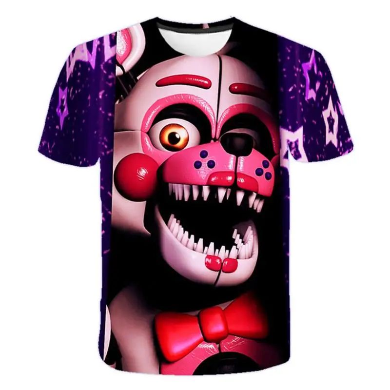 Five Night Freddy Horror Style Must Own 3D T-shirt