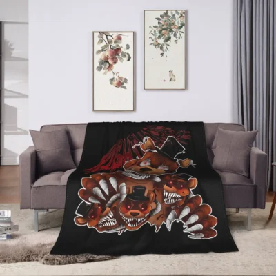 Five Nights at Freddy’s Midnight Blanket