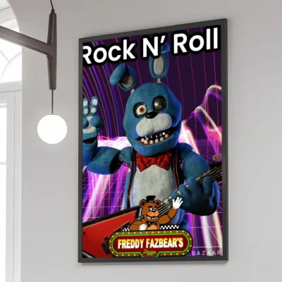 Hot Item Fnaf Five-nights-At-Freddys Wall Art