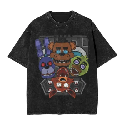 Five Nights at Freddy's Vintage Mineral Wash T-shirt