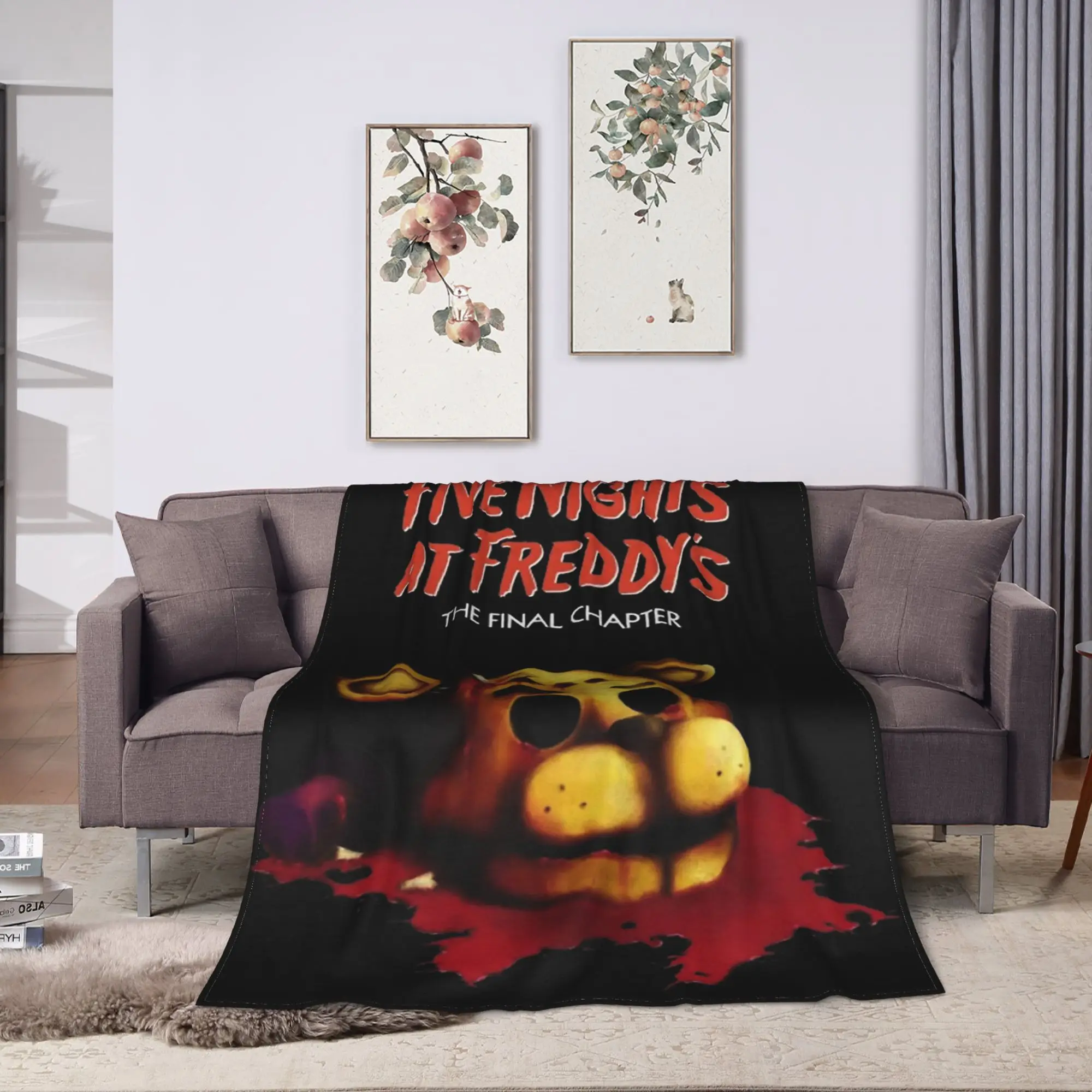 Five Nights at Freddy’s Nightfall Blanket