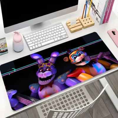 Five Nights at Freddy's Neon Terror Large Mouse Pad