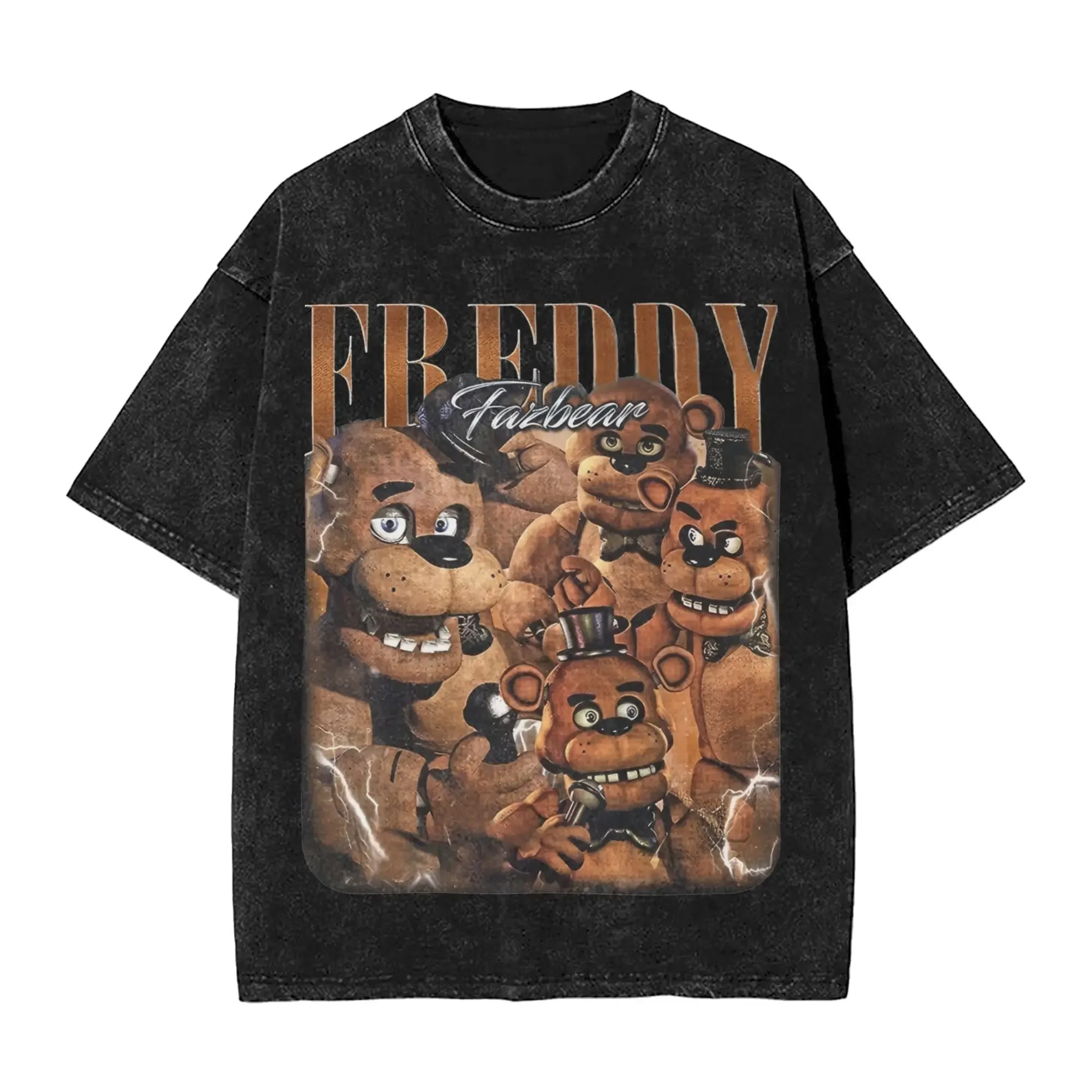 Five Nights at Freddy's Rugged Mineral Wash T-shirt