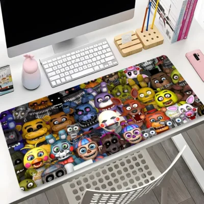 Five Nights at Freddy's Retro Pixel Large Mouse Pad