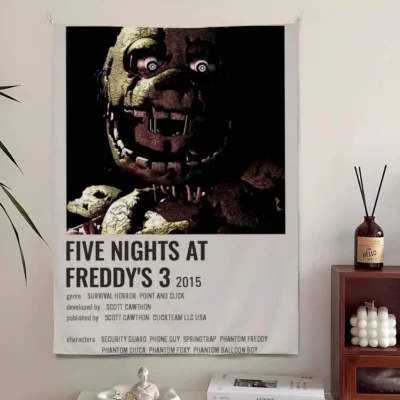 Five Nights at Freddy's Velvet Tapestry
