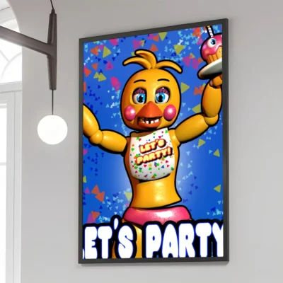 Must Try Fnaf Five-nights-At-Freddys Wall Art