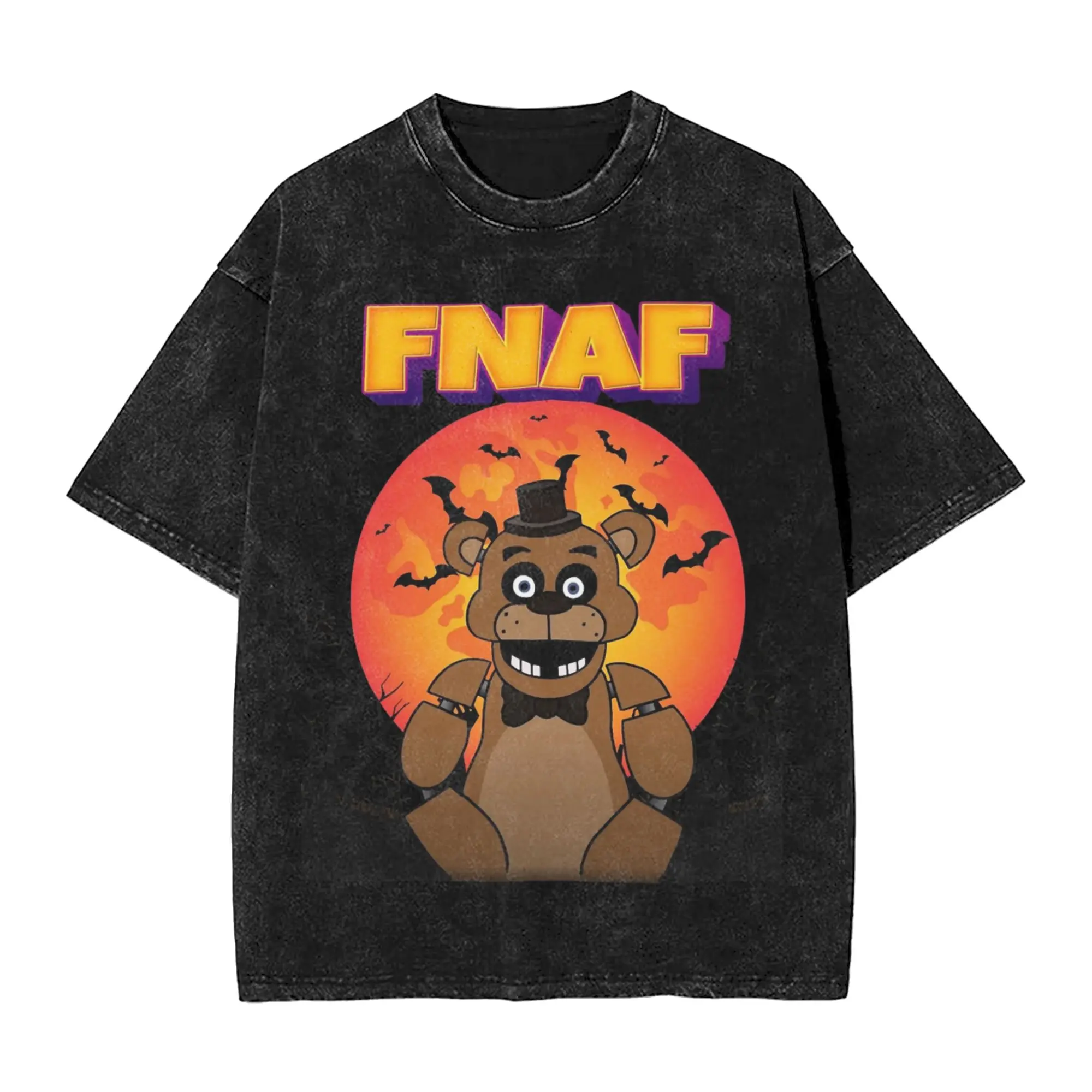 Five Nights at Freddy's Weathered Mineral Wash T-shirt