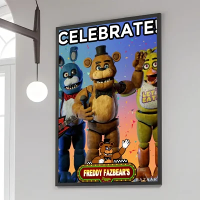 New Collection Fnaf Five-nights-At-Freddys Wall Art