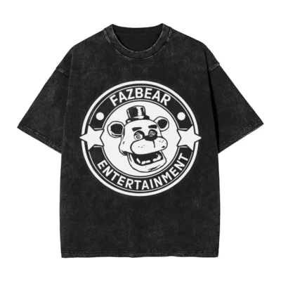 Five Nights at Freddy's Chalky Mineral Wash T-shirt