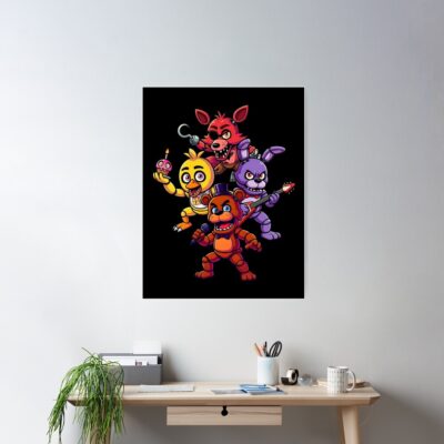 Alternative view of Five Nights At Freddy S Cute Poster