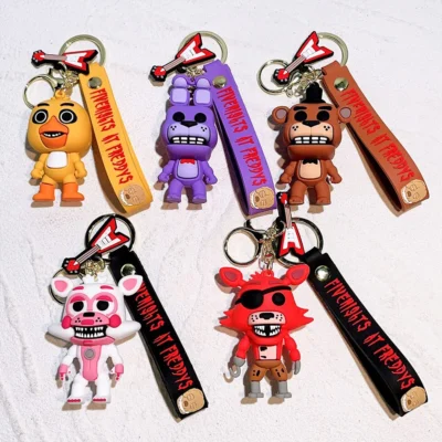 FNAF Freddy's Fazbear Bear Five Nights Freddy Keychain