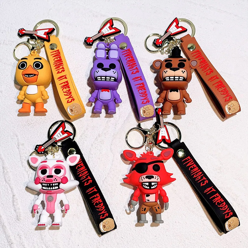 FNAF Freddy's Fazbear Bear Five Nights Freddy Keychain