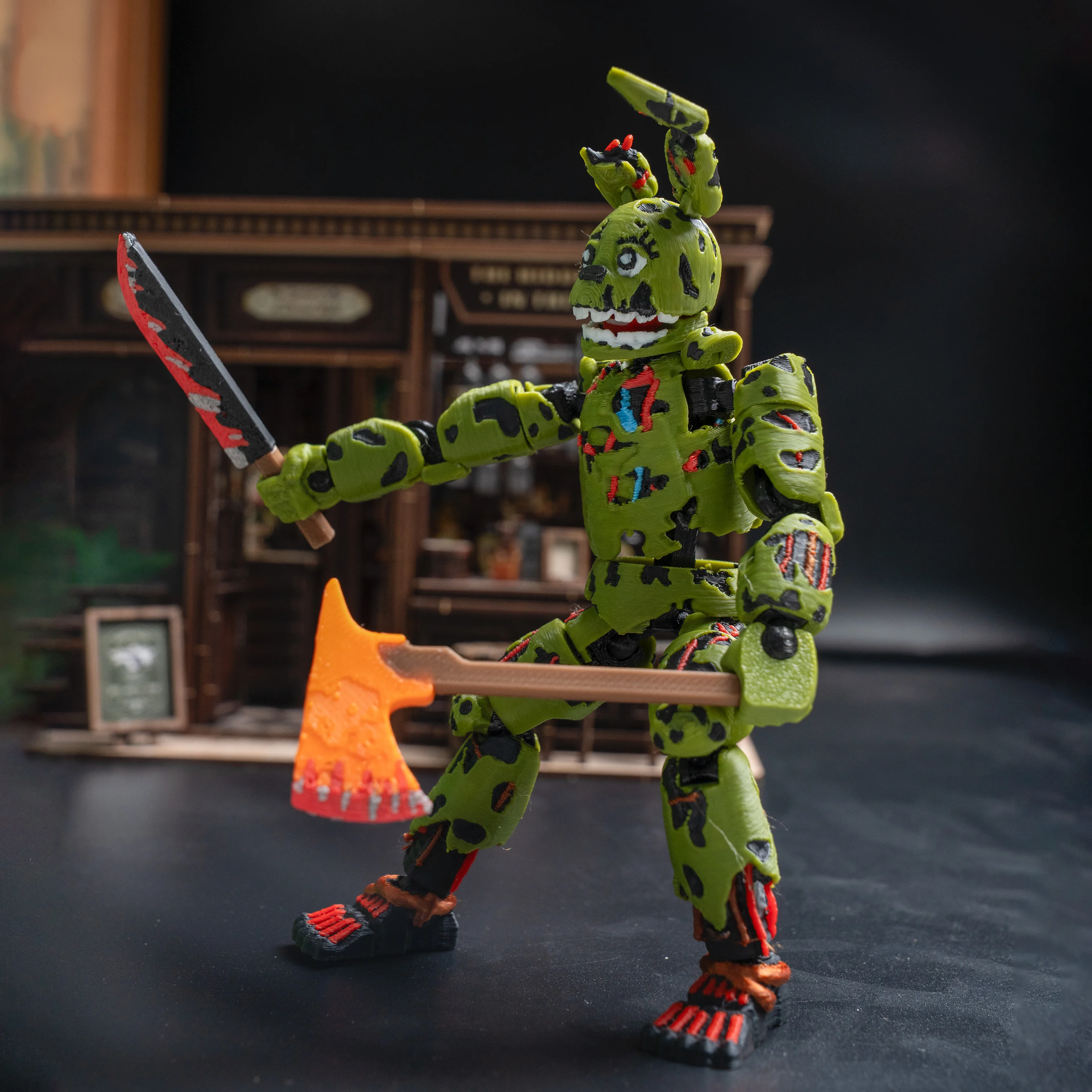 Fnaf Ready Stock Freddy Fazbear’S Pizza Figure - Image 4