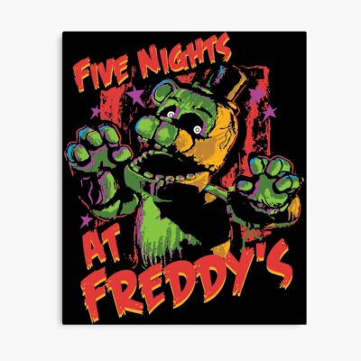 Five Nights At Freddy Phantom Freddy Poster