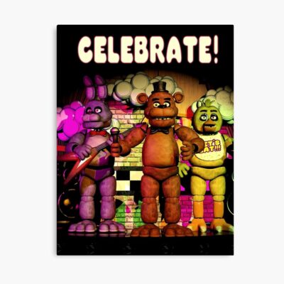 8K Fnaf Celebrate Poster