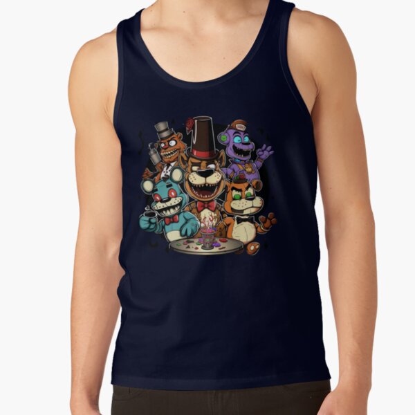 Five Nights At Freddy S Party Tank Top - Image 5