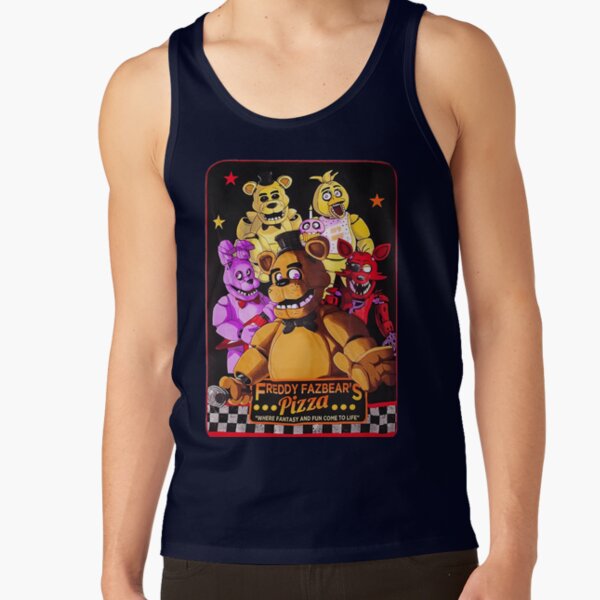 Five Nights At Freddy S Lovely Tank Top - Image 5