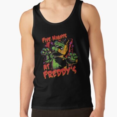 Five Nights At Freddy_s Phantom Freddy Tank Top