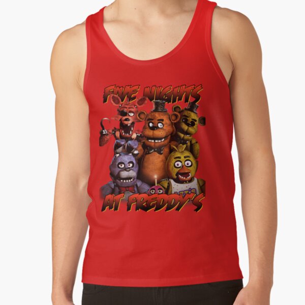 Five Nights At Freddy S Retro Tank Top - Image 4
