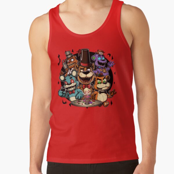Five Nights At Freddy S Party Tank Top - Image 4