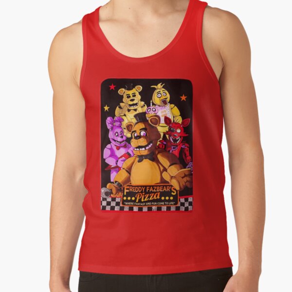 Five Nights At Freddy S Lovely Tank Top - Image 4