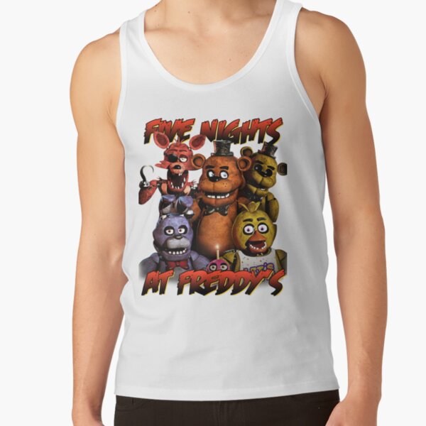 Five Nights At Freddy S Retro Tank Top - Image 2