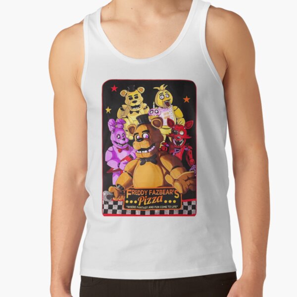 Five Nights At Freddy S Lovely Tank Top - Image 2
