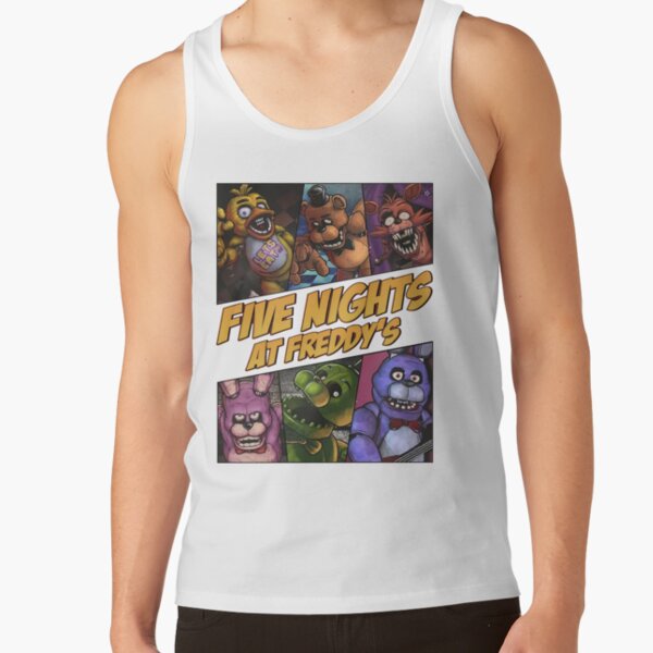 Halloween Five Nights At Freddys Tank Top - Image 2