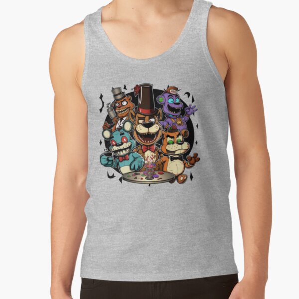 Five Nights At Freddy S Party Tank Top - Image 3