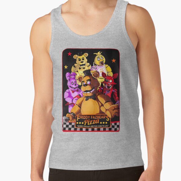 Five Nights At Freddy S Lovely Tank Top - Image 3