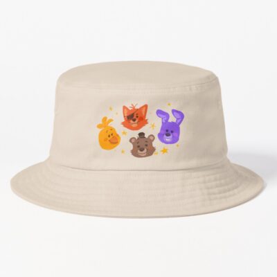 Fnaf 1 Little Guys Bucket Hat