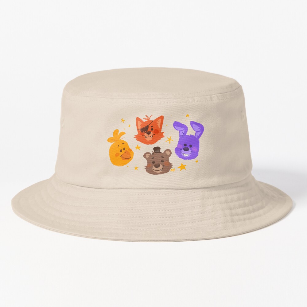 Fnaf 1 Little Guys Bucket Hat