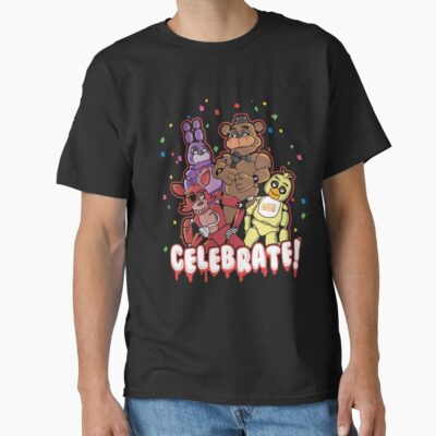 Five Nights At Freddy_s Celebrate T-shirt
