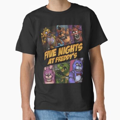 Halloween Five Nights At Freddys T-shirt