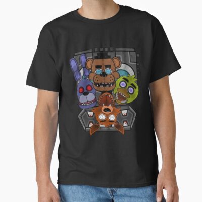 Five Nights At Freddy S Retro T-shirt