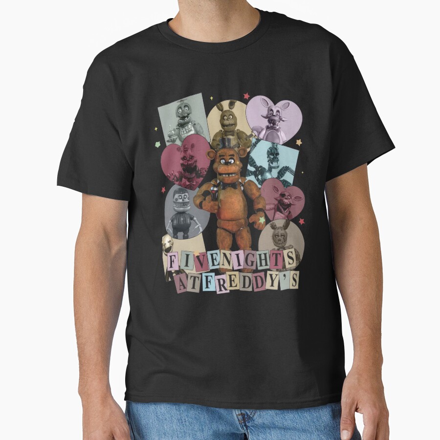 Five Nights At Freddy S Eras Style T-shirt - Image 2