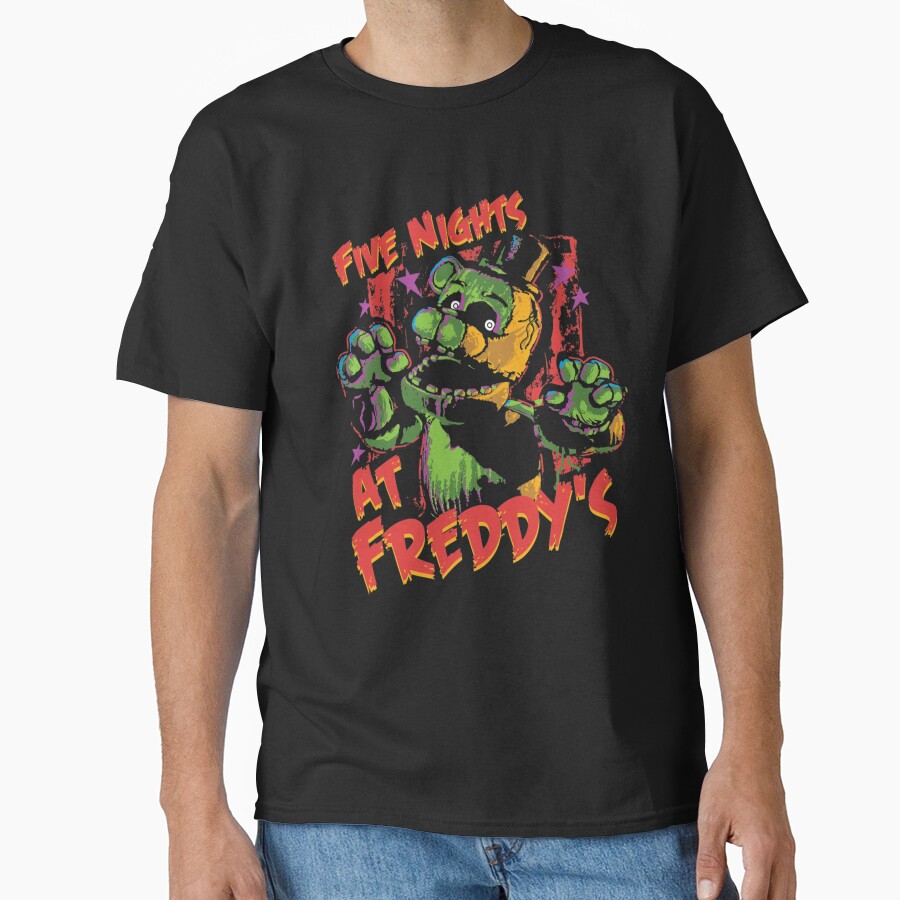 Five Nights At Freddy_s Phantom Freddy T-shirt