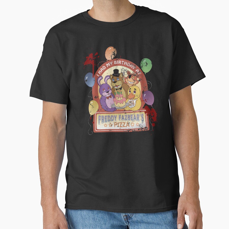 Freddy Fazbear S Birthday Survivor Version T-shirt - Image 2