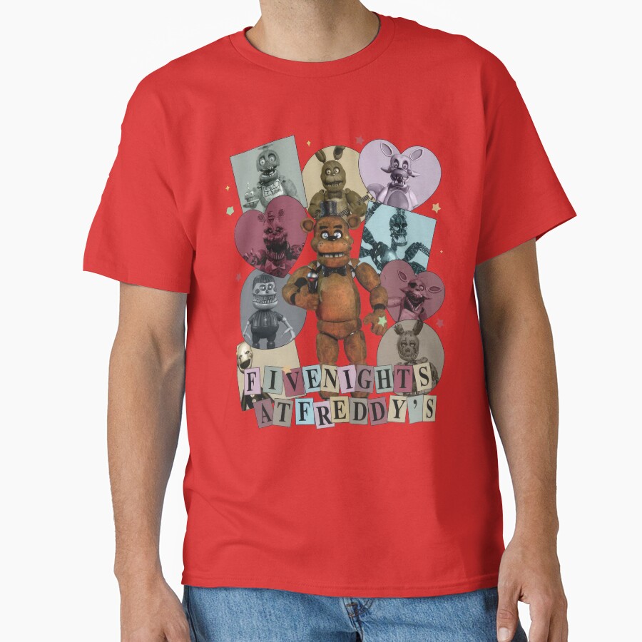 Five Nights At Freddy S Eras Style T-shirt - Image 5