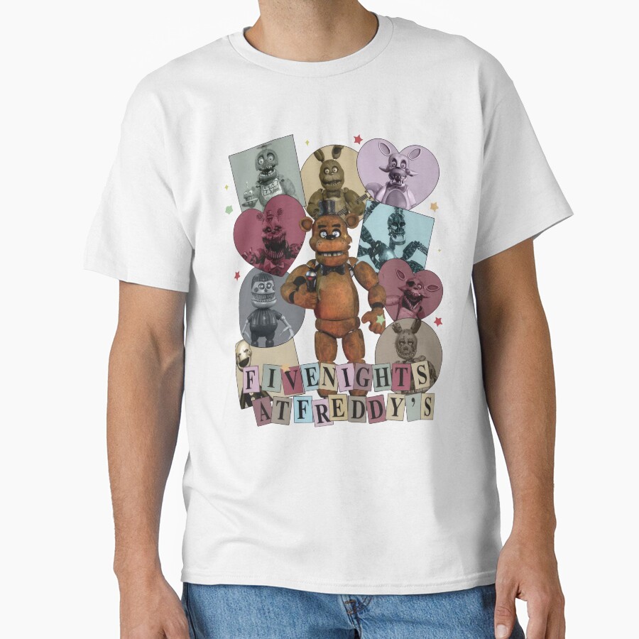 Five Nights At Freddy S Eras Style T-shirt
