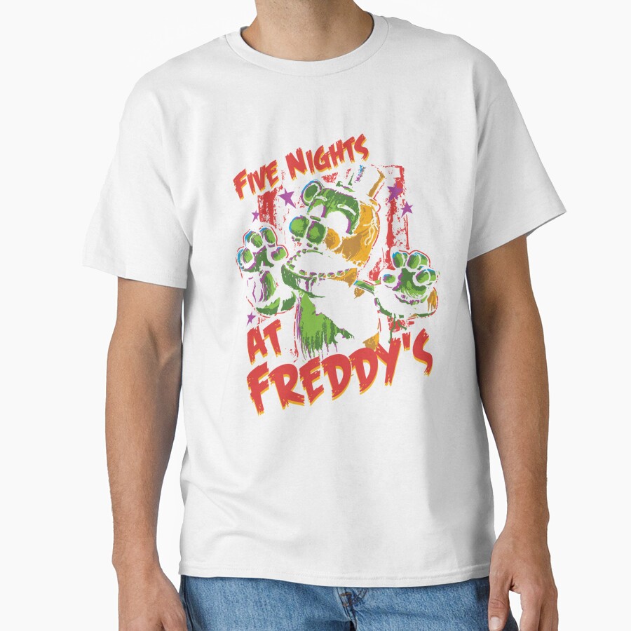 Five Nights At Freddy_s Phantom Freddy T-shirt - Image 2