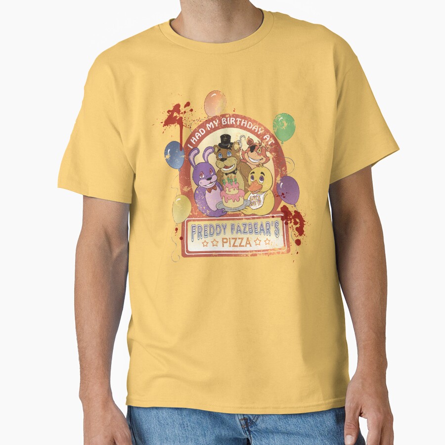 Freddy Fazbear S Birthday Survivor Version T-shirt - Image 6