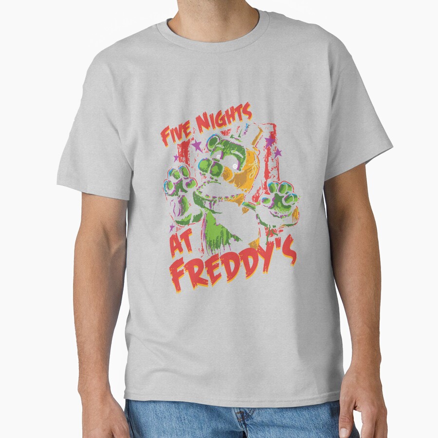 Funny Five Nights At Freddy S Phantom T-shirt - Image 3