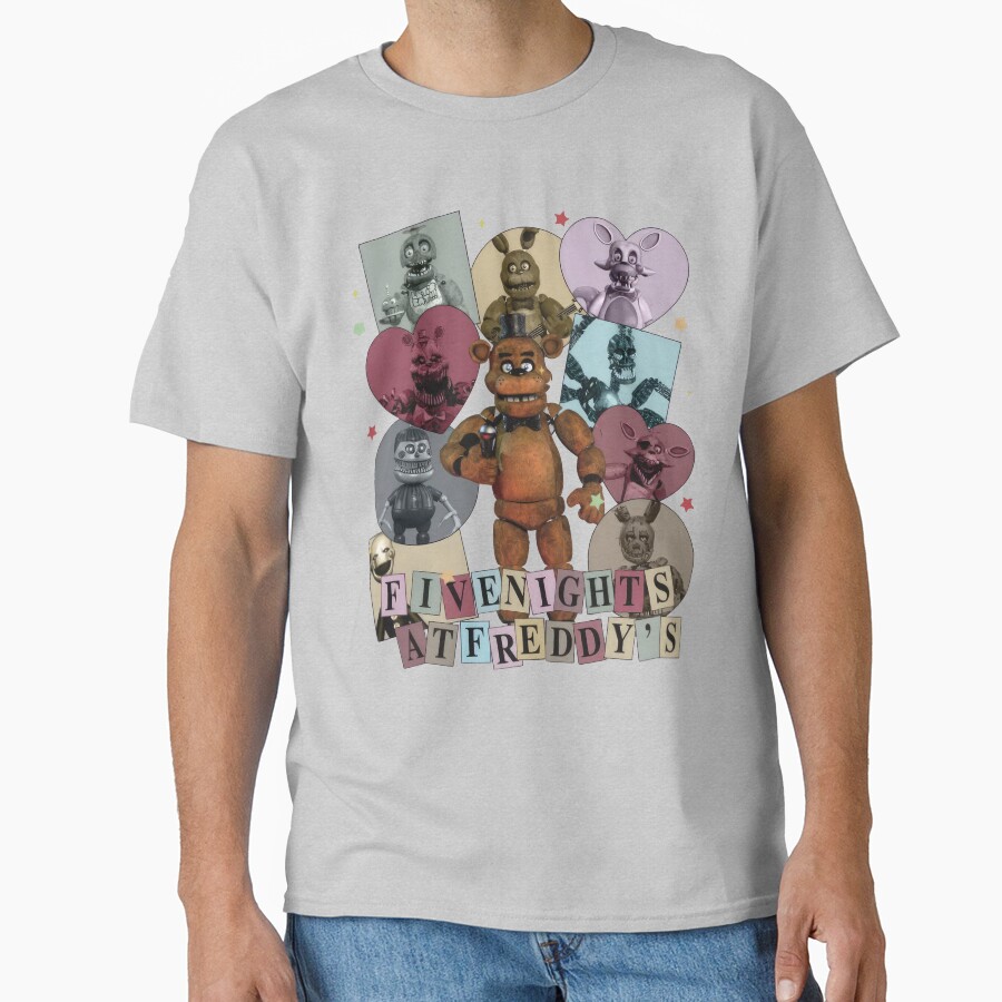 Five Nights At Freddy S Eras Style T-shirt - Image 3