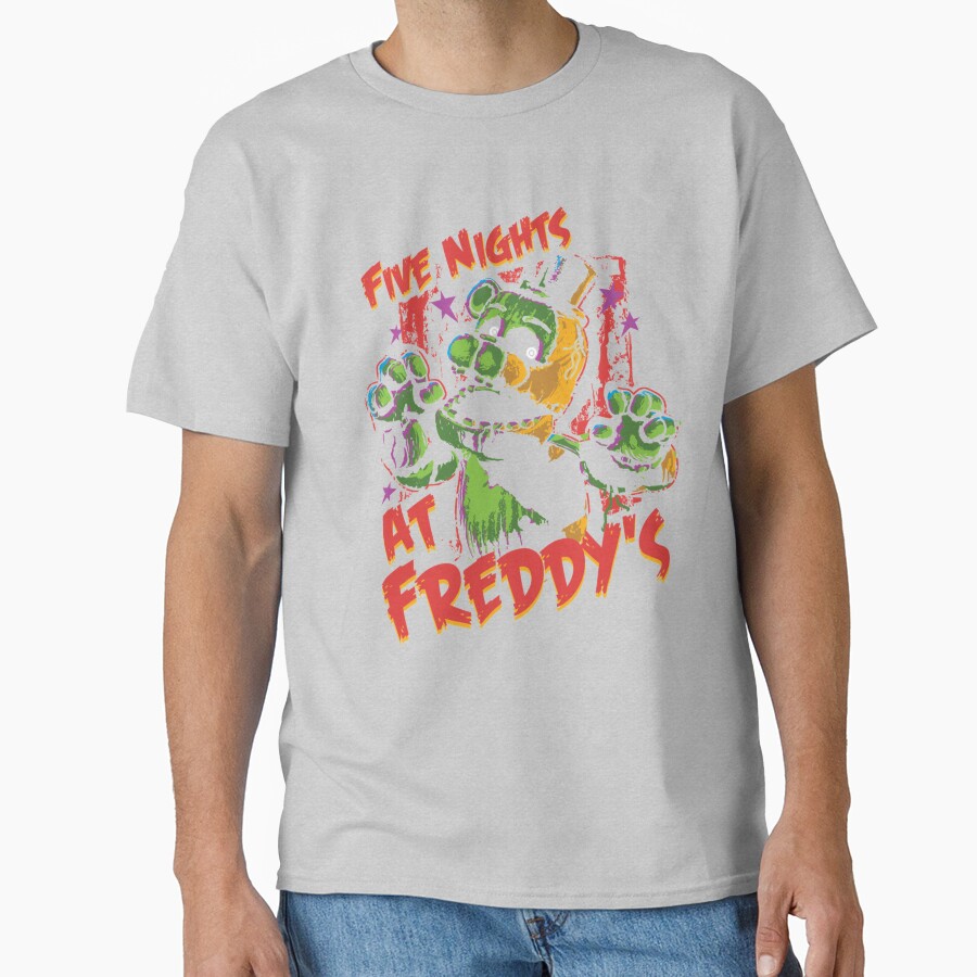 Five Nights At Freddy_s Phantom Freddy T-shirt - Image 3