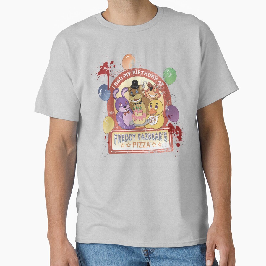 Freddy Fazbear S Birthday Survivor Version T-shirt - Image 3