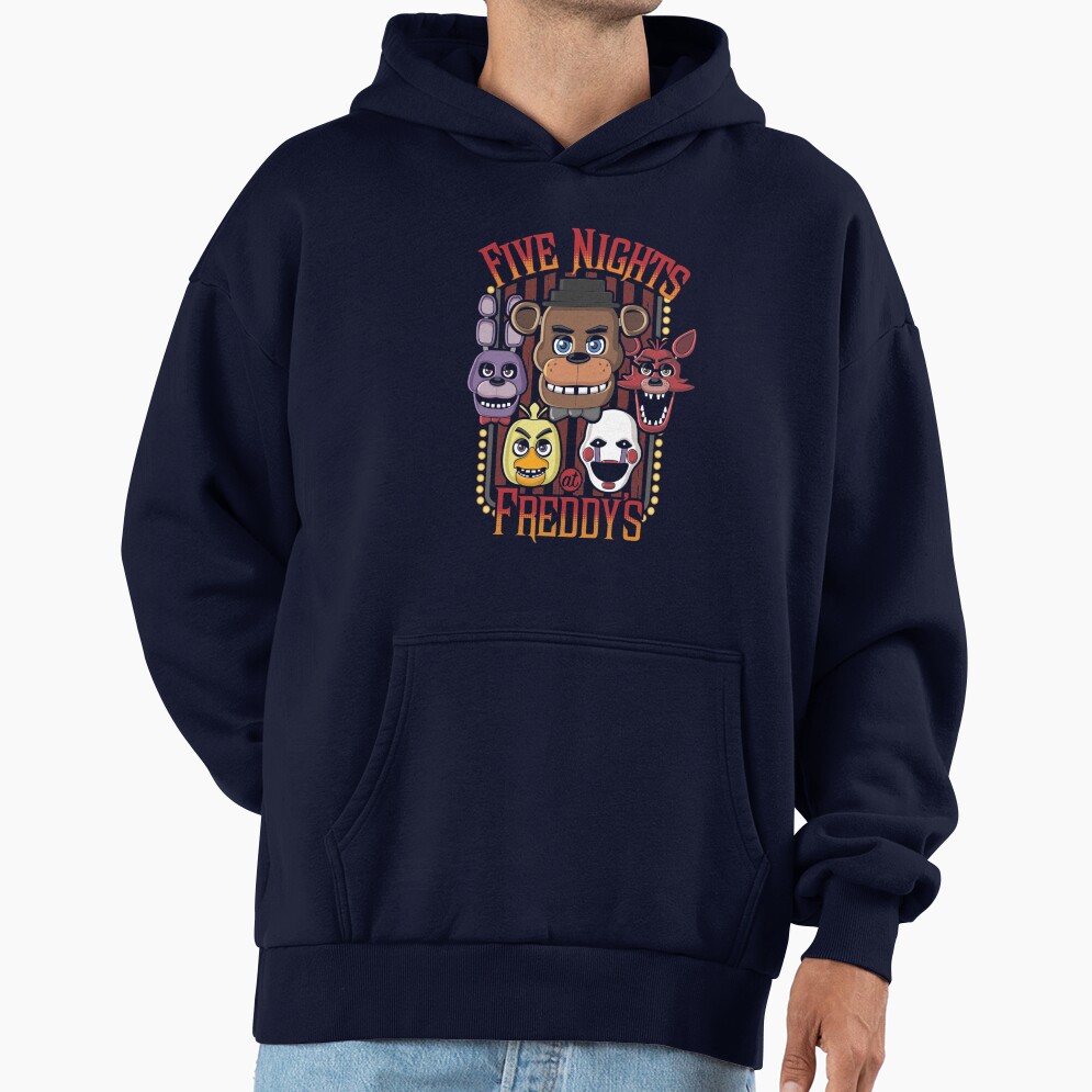 Five Nights At Freddy_s Pizzeria Multi Character Hoodie - Image 5