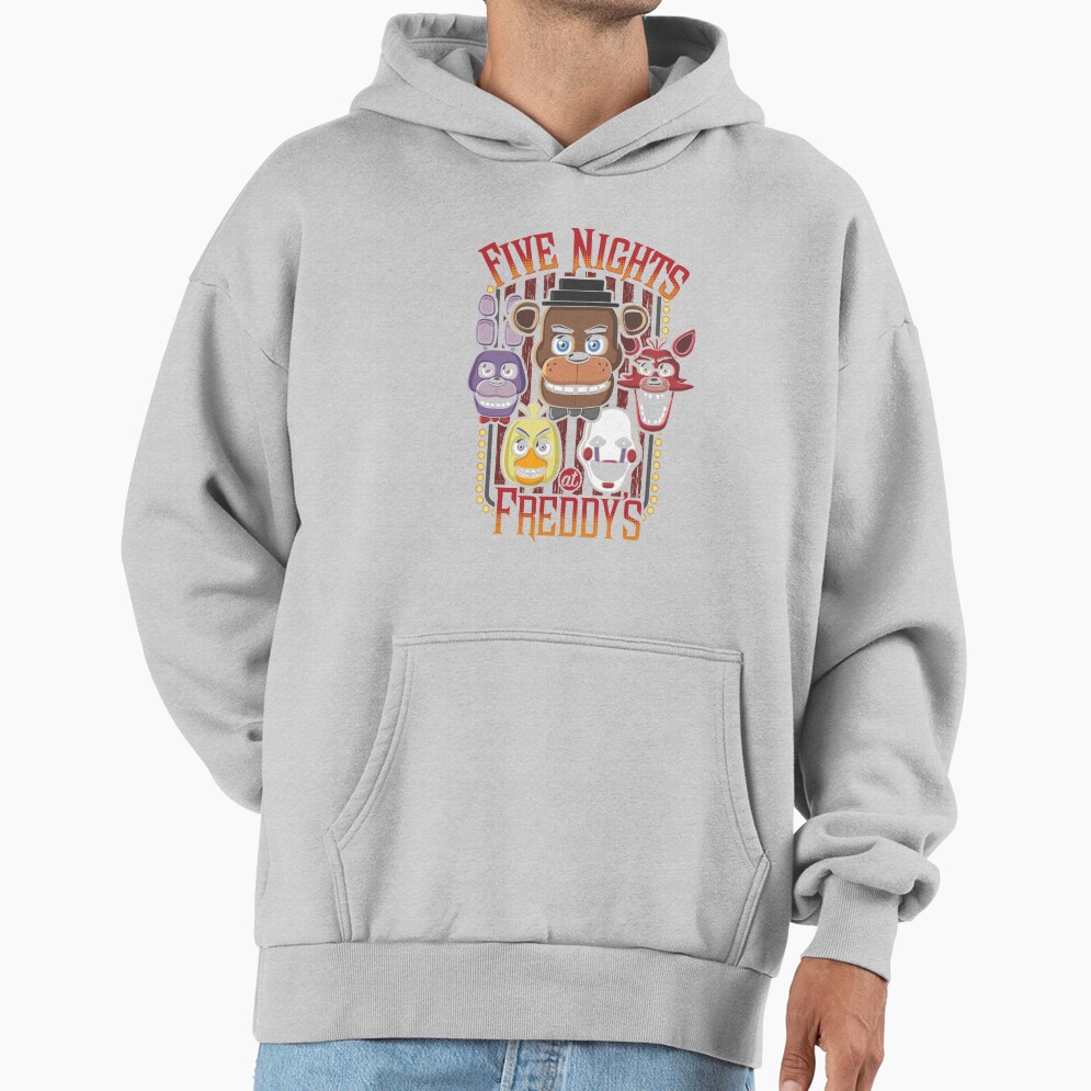 Five Nights At Freddy_s Pizzeria Multi Character Hoodie - Image 4