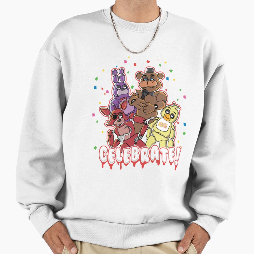 Five Nights At Freddy_s Celebrate Sweatshirt - Image 2