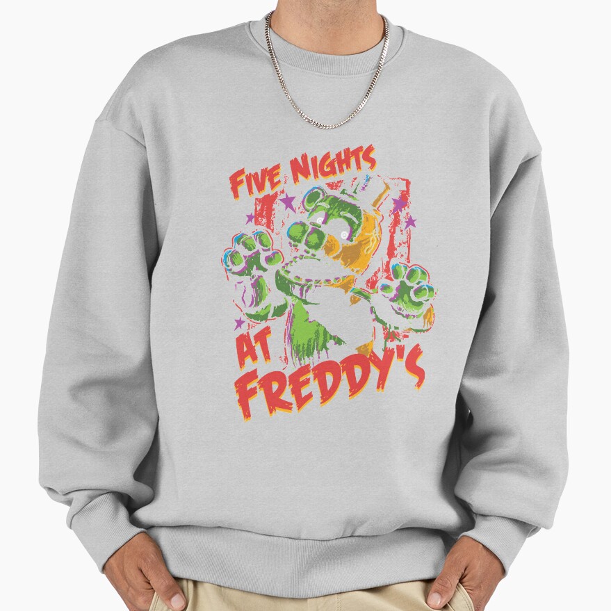 Funny Five Nights At Freddy S Phantom Sweatshirt - Image 4
